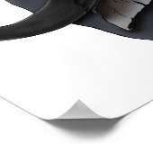 AE Cape Bull Poster (Ecke)