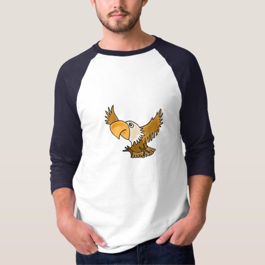 AE, Cartoon-Adler-T - Shirt (Vorderseite)