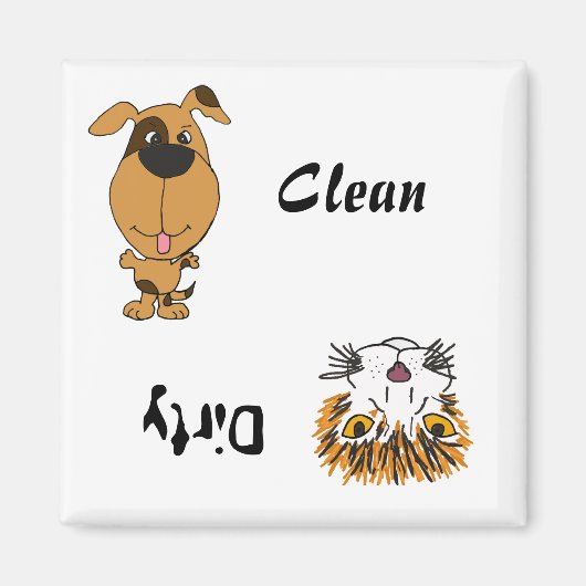 AE- Dog Geschirrspüler Magnet (Vorne)