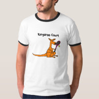 AE, lustiger Känguru-Gerichts-T - Shirt