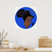 AE Symbole Afrikas Poster (Küche)