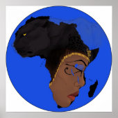 AE Symbole Afrikas Poster (Vorne)