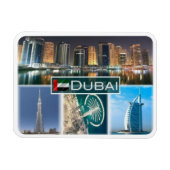 AE United Arab Emirates - Dubai - Magnet (Horizontal)
