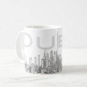AE United Arab Emirates - Dubai - Marina Towers Kaffeetasse (Vorderseite Links)