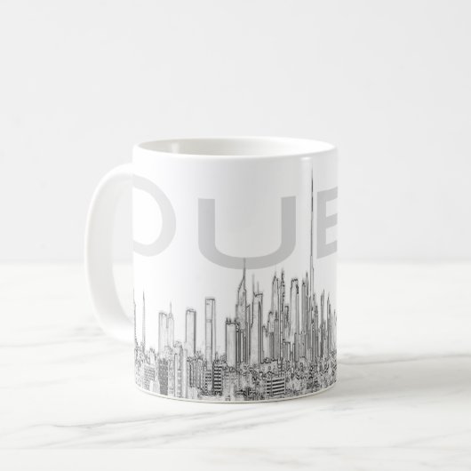AE United Arab Emirates - Dubai - Marina Towers Kaffeetasse (Vorderseite Links)