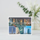 AE United Arab Emirates - Dubai - Postkarte (Stehend Vorderseite)