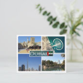 AE United Arab Emirates - Dubai - Postkarte (Stehend Vorderseite)