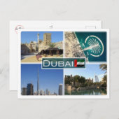 AE United Arab Emirates - Dubai - Postkarte (Vorne/Hinten)