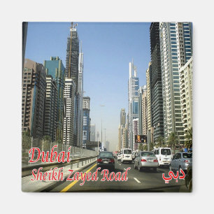 AE United Arab Emirates Dubai Sheik Zayed Road Magnet