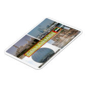 AE United Arab Emirqqi - Abu Dhabi - Magnet (Linke Seite)