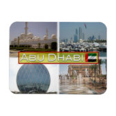 AE United Arab Emirqqi - Abu Dhabi - Magnet (Horizontal)
