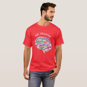AE Warrior Brain mit Symptomdesign T-Shirt (Vorne ganz)