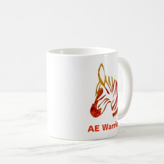 AE Warrior Tasse (VorderseiteRechts)