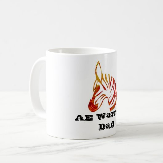 AE Warrior Vater Tasse (Vorderseite Links)
