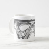 AeaeA Chrom Kaffeetasse (Vorderseite Links)