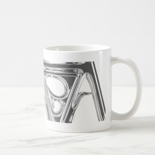 AeaeA Chrom Kaffeetasse (Rechts)