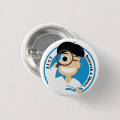 AECT Forschungs-und Theorie-Knopf-Kleiner Mann Button (Vorne & Hinten)