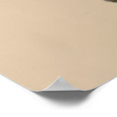 Aegean - Cat Portrait Poster (Ecke)