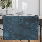 Aegean Sparkling Blume Art in der Nacht Mittelgroßer Tischläufer