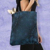 Aegean Sparkling Blume Art in der Nacht Tasche