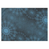 Aegean Sparkling Blume Art in der Nacht Tischdecke (Vorderseite (Horizontal))