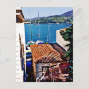 Aegina Island Postcard Postkarte