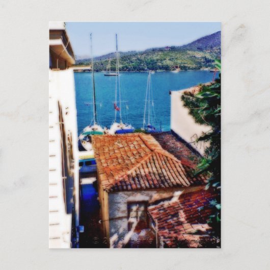 Aegina Island Postcard Postkarte (Vorderseite)