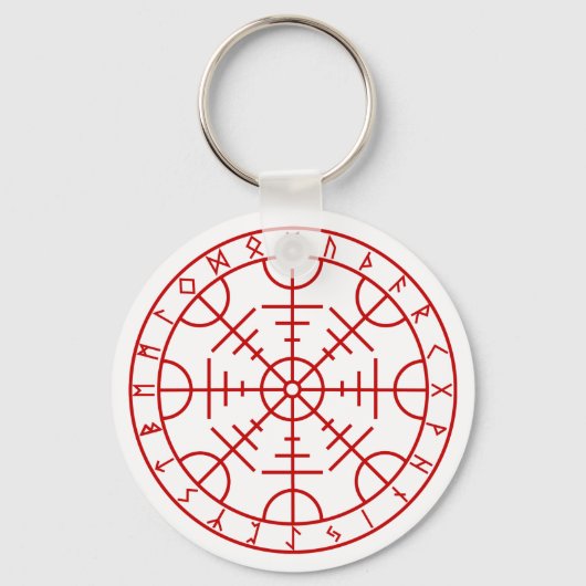 Aegishjalmur Schlüsselanhänger (Vorderseite)