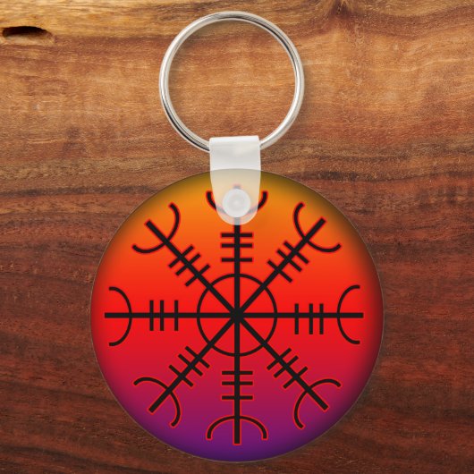 Aegishjalmur Schlüsselanhänger (Vorderseite)