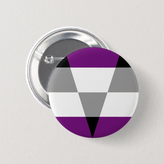 Aegosexueller Stolz Button (Vorne & Hinten)
