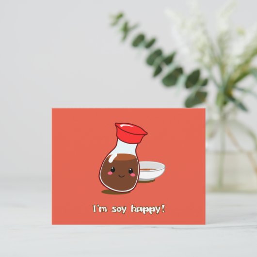 Aegyo Egg Yolk Postkarte (Stehend Vorderseite)