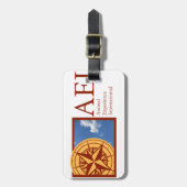 AEI Gepäck Gepäckanhänger (Vorderseite vertikal)