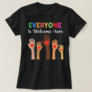 aEKindness Peace Equality Liebe Inclusion Diversit T-Shirt
