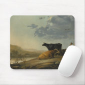 Aelbert Cuyp - Junge Herdsmen mit Kühen Mousepad (Mit Mouse)