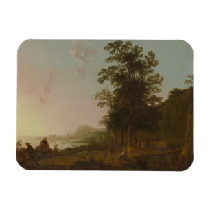 Aelbert Cuyp - Landschaft mit dem Flug nach Ägypte Magnet