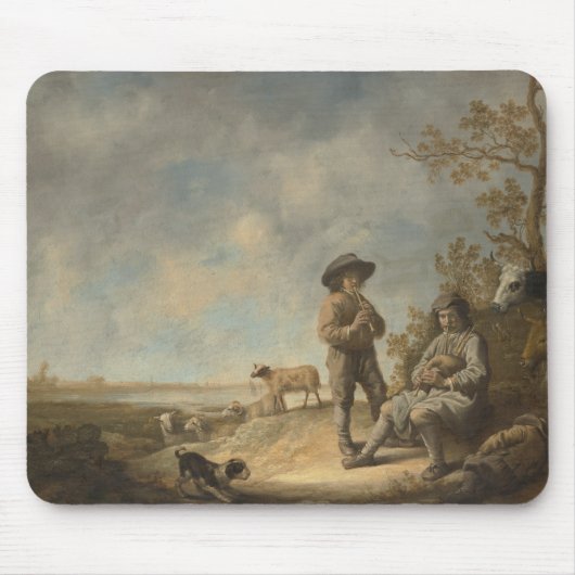 Aelbert Cuyp - Rohrschäfer Mousepad (Vorne)
