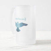 AElectrofalcon Logo Mattglas Bierglas (Vorderseite Links)