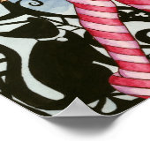 Aelita und Jax - Halloween Hexenposter Poster (Ecke)