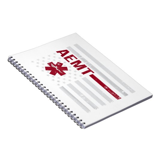 AEMT Advanced Emergency Medical Technician USA Notizblock (Rechte Seite)