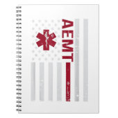 AEMT Advanced Emergency Medical Technician USA Notizblock (Vorderseite)