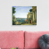 Aeneas and Dido in Carthage, 1675 Leinwanddruck (Insitu (Wohnzimmer))