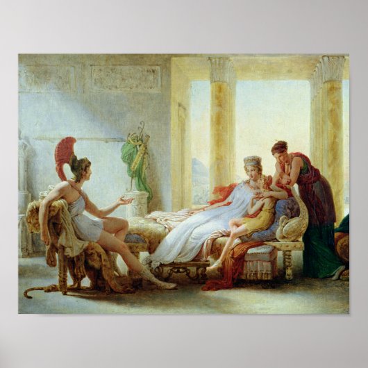 Aeneas erzählt Dido vom Desaster in Troy Poster (Vorne)