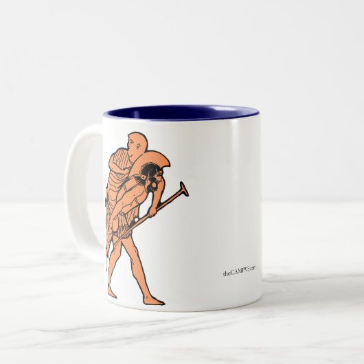 Aeneas u. Anchises Tasse (Vorderseite Links)