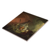 Aeneas und der Sibyl, c.1800 (Öl auf Leinwand) Fliese (Seite)