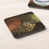 Aeneas und der Sibyl, c.1800 (Öl auf Leinwand) Getränkeuntersetzer (Linke Seite)