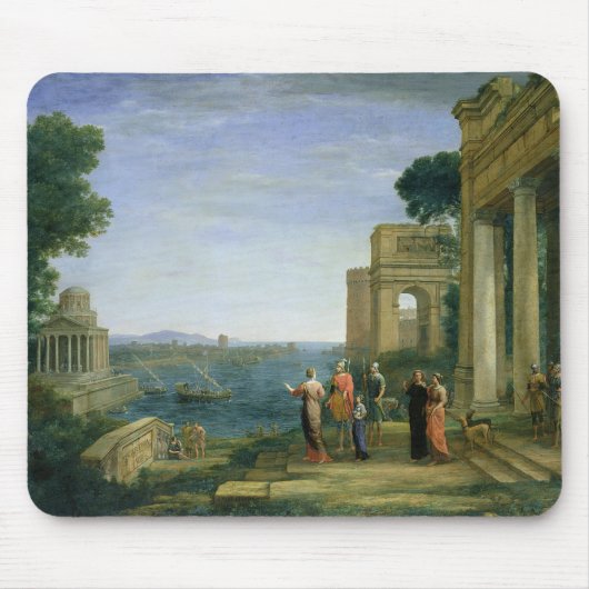 Aeneas und Dido in Karthago, 1675 Mousepad (Vorne)