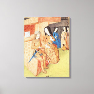 Aeneas und Dido, von den Arbeiten von Virgil Leinwanddruck