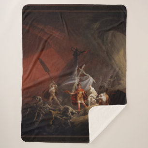 Aeneas und die Sibyl-Alten Meister-Reproduktion Sherpadecke
