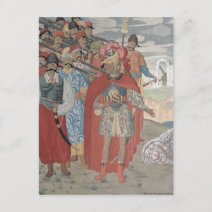 Aeneas und seine Soldaten, 1919 Postkarte