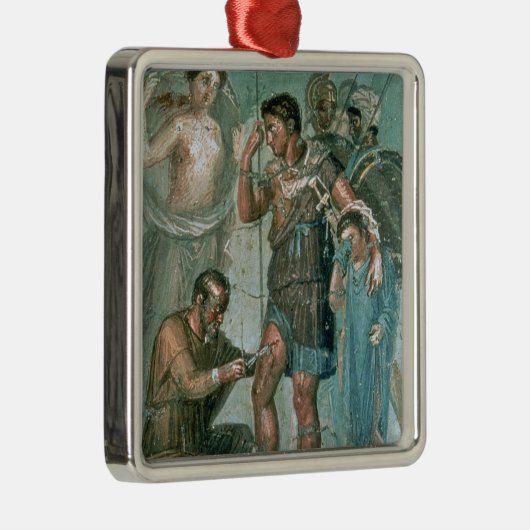 Aeneas verletzte, von Pompeji Ornament Aus Metall (Rechts)